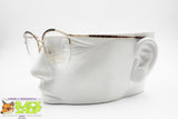 Fantasy by Marcolin mod. 7122 womens ladies eyeglasses frame, round half rimmed with nice chiseling, New Old Stock
