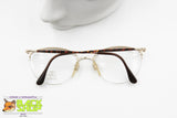 Fantasy by Marcolin mod. 7122 womens ladies eyeglasses frame, round half rimmed with nice chiseling, New Old Stock
