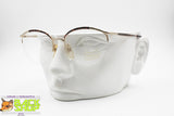 Fantasy by Marcolin mod. 7122 womens ladies eyeglasses frame, round half rimmed with nice chiseling, New Old Stock