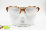 FRANCOIS PINTON Paris Vintage 1980s small cat eye frame half rimmed, Made in France, New Old Stock