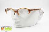 FRANCOIS PINTON Paris Vintage 1980s small cat eye frame half rimmed, Made in France, New Old Stock