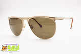 PININFARINA mod. 003 819 Titan Vintage sunglasses, men shades golden satin frame, New Old Stock 90s