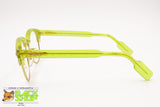 BENETTON Wayfarer frame women ladies, Pearly eyebrows highlighter color, New Old Stock 1980s