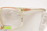 FRANCOISE LIMAGE Vintage 1970s designer women glasses, Semitransapent acetate hip shape, New Old Stock