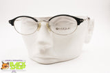 VOGUE women vintage glasses frame VO2154, Slim silver cat eye frame black eyebrows, New Old Stock