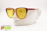 Alfredo Gabrielli PL Gabrielli Vintage italian sunglasses 80s, Yellow sunny lenses, New Old Stock 1980s