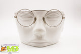 Crazy 1960s-1970s glasses frame round rims, High mono bridge, Vintage preowned