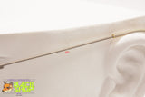 Unconventional frame glasses modern design, crazy style, Half rimmed Nylor, New Old Stock 1990s