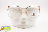 VALDOTTICA Vintage 1970s women ladies eyeglass eyewear frame, black & White frontal, Deadstock