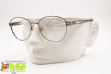 Maxim's De Paris mod. 5414 col.B, Vintage women frame gunmetal with big strass arms, New Old Stock 1980s