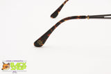 Maxim's De Paris mod. 5414 col.B, Vintage women frame gunmetal with big strass arms, New Old Stock 1980s