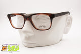 PIN'S Made in Italy, Classic brown wayfarer frame glasses acetate & metal, New Old Stock 1990s