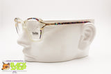 SFEROFLEX Frame Italy Vintage 80s glasses frame, Clear acetate rainbow details, New Old Stock 1980s