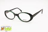 Women eyeglasses frame black green, RIVOLI collab by C. DUNHILL by FAVA, New Old Stock 90s