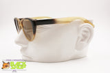 Authentic 1950s sunglasses shades ITALOCREMONA SOLFLEX, black yellow semitransparent, New Old Stock