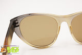Authentic 1950s sunglasses shades ITALOCREMONA SOLFLEX, black yellow semitransparent, New Old Stock