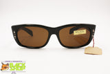 NILSOL Italy authentic 1950s sunglasses cat eye black strass front adorned, New Old Stock 1950s