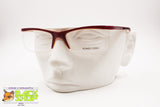 ROMEO GIGLI RG243 04 Half rimmed glasses frame acetate, Burgundy Red & Orange bicolor, New Old Stock