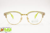 BENETTON Wayfarer frame women ladies, Pearly eyebrows highlighter color, New Old Stock 1980s