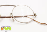 Crazy 1960s-1970s glasses frame round rims, High mono bridge, Vintage preowned