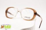 PIN'S Vintage eyeglasses granny style, little rims, Acetate shaded clear middle zone, New Old Stock