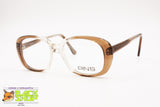 PIN'S Vintage eyeglasses granny style, little rims, Acetate shaded clear middle zone, New Old Stock