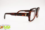 SILHOUETTE 2019 col.09 Thick frame glasses, darken brown acetate, hip hop style, New Old Stock 1980s