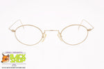 RETRO ONE, Vintage eyeglass frame little oval lenses antique style, New Old Stock 1990s