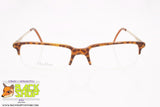 MAX MARA mod. M268 S43, Vintage eyeglass frame rectangular animalier dappled, New Old Stock 1990s