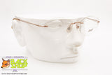 WEB mod. 2299 125L, Eyeglass frame rimless classic office, bronze brown, New Old Stock