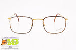 ESSILOR DIFFUSION mod. 1007 02 003, Vintage rectangular eyeglass frame double rims, New Old Stock 1980s