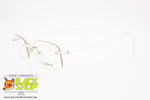 BYBLOS mod. 259 7285, Vintage eyeglass frame clear/transparent plastic, New Old Stock