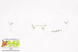 BYBLOS mod. 257 7285, Vintage eyeglass frame clear/transparent plastic, New Old Stock