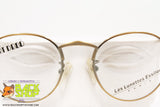 ESSILOR mod. 223 32 001, Round elegant eyeglass frame chiseled bridge, New Old Stock