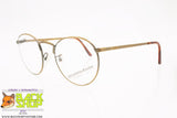 ESSILOR mod. 223 32 001, Round elegant eyeglass frame chiseled bridge, New Old Stock