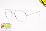 NEOMETAL mod. 307/BO, Vintage child/kid eyeglass frame aviator steel silver, New Old Stock