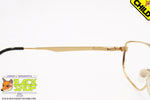 ITALPLATING mod. 14696, Vintage child/kid eyeglass frame artisanal aviator, New Old Stock