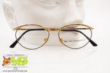 LINO VENEZIANI mod. L.V. 338-603, Vintage women elegant eyeglass frame bicolor, New Old Stock