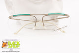 ESSILOR mod. 006, Vintage frame hype unique design half rimmed, New Old Stock 1980s