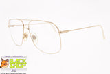 LINO VENEZIANI mod. L.V. 618-08, 53[]14 135, Vintage slim rectangular aviator frame, New Old Stock 1980s