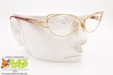 ALBERTO PUCCINI mod. 294 368, High design eyeglass frame women collectible, New Old Stock 1980s