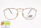 AMERICAN SYSTEM mod. 9956 152, Vintage Italian eyeglass frame round aviator, New Old Stock 1980s