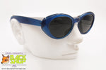 BRILLE mod. 3-861 C.S129, Vintage italian sunglasses blue cat eye women, New Old Stock 1980s
