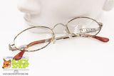 SISLEY mod. SLY 340 16M, Vintage oval angled eyeglass frame, New Old Stock 1990s