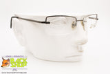 OBSERVER mod. D7671G GUN, Vintage eyeglass frame men screwed lenses, New Old Stock 1990s