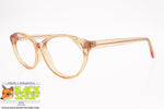 LEGGENDA mod. 150, Vintage women eyeglass frame peach color, New Old Stock 1980s