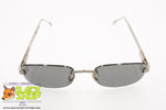 FLORENCE DESIGN Pitti Uomo mod. PU33-2, Vintage Sunglasses rimless made in Italy, New Old Stock 1990s