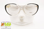 CARITA PARIS mod. 480-3, Vintage women eyeglass round cat eye, New Old Stock 1980s