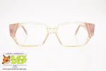 PREMIER mod. O 87-17 322, Vintage massive reading glasses frame women pink glittered, New Old Stock 1980s