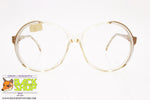 CARITA PARIS mod. 410 DE, Vintage women eyeglass round circle, New Old Stock 1980s